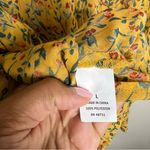 Ophelia Roe  Sheer‎ Chiffon Floral Print Wrap Blouse Photo 7