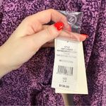 H by Halston H Halston | Purple Long Sleeve Patterned Wrap Dress Size Small NWT Photo 4