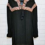 Missguided  Embroidered Yoke Cheesecloth Dress Photo 0