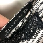 ZARA woman striped lace flared sleeve top women’s size XS Photo 4