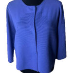 Armani Collezioni  cardigan snap sweater‎ 10 purple made in Italy Photo 0