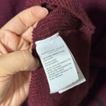 American Eagle Women Burgundy Red Jegging Fit Knit Sweater size M. Photo 3