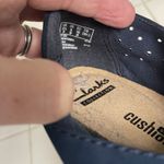 Clarks Leather Medora Gemma Slip On Cushion Shoes Lot of 2 Black Blue Size 6 Photo 4