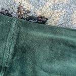 Y2K Velour Pants Dark Green 2X Photo 2