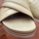 Eileen Fisher Women’s Kye Nappa Leather Sandals Puffy Slide Butter Leather, Sz 10 Photo 10