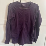 Athleta Purple Long Sleeve Top Size Small Athletic Running Yoga Photo 0