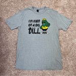 District Pittsburgh Pickle Short Sleeve Graphic T Shirt Black Size M Photo 0
