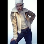ZARA NWT DOUBLE-FACED CROPPED JACKET Photo 1