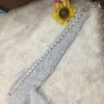 Charlotte Russe  Pastel Blue Fuzzy Sweater Large Photo 3