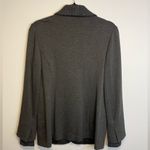 Bailey 44  Long Line Ponte Knit Blazer Cable Knit Accents Photo 8