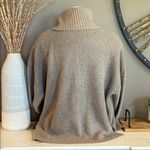 Faded Glory  Tan Cowl Turtleneck Sweater Size Large Photo 4