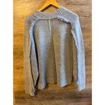 Brochu Walker  sweater fringe 100% Cashmere blue long sleeves luxury excellent Photo 6