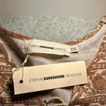NWT Eternal Sunshine Creations Revolve lace up bohemian blouse size XS/S Revolve Brown Photo 6