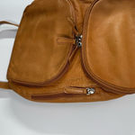 Osgoode Marley convertible backpack Crossbody Pumpkin Color leather bag 13x11" Orange Photo 1