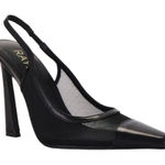 Raye Vaneau Slingback Pointy Pumps in Black 9 with box Womens High Heels Photo 0