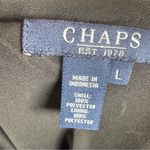 CHAPS  Ralph Lauren flowy black and white sheer layered maxi skirt size large Photo 5