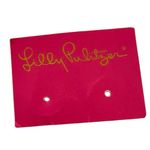 Lilly Pulitzer Signed Gold Tone Jaguar Leopard Cheetah Cat Pierced Earrings Photo 7