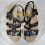 Alegria Sarah Oh Snap Sandals Womens 39 / 8.5 Glitter Sparkle Metallic Leather Photo 5