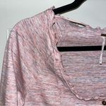Free People NWT  Pink Long Sleeve Henley Photo 4