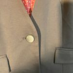 Sandro Studio Brown One Button Career Blazer Jacket Women Sz M Photo 6