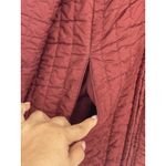 Cole Haan COUNTRY THERMAL INSULATION BURGUNDY QUILTED COAT JACKET SIZE L Photo 2