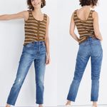 Madewell  High Rise Slim Crop Boyjean Raw‎ Hem 26 Photo 1