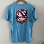 Santa Cruz Skateboards Graphic Tee Blue Medium Photo 1