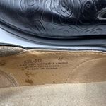 Alegria ‎ Black Leather Rose Embossed Slip On Clogs Comfort Shoes Size 40 Photo 5