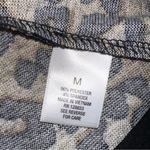 Roz & Ali  leopard print open drape front cardigan Photo 5