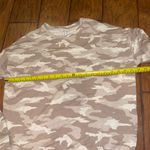 Athleta tan Camouflage Long Sleeve top shirt light sweatshirt woman’s small Photo 3