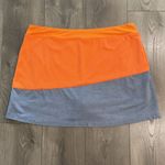 Bette & Court Color Block Orange And Gray Tennis Golf Skirt Skort Size XL Photo 1
