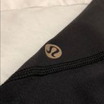 Lululemon RARE Black Lulu Lemon Leggings with Gold Logo Photo 6