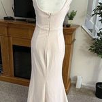 Lulus Lulu’s Infinite Glory Maxi Dress Beige Size Small Photo Shoot Wedding Vow Renewa Photo 2