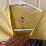 Yellow Graphic Tee Photo 2