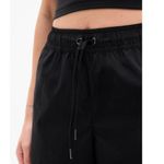 Athleta ST Midday Mid Rise Crop Poplin Wide Leg Pant Black Small Tall Photo 3