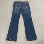 American Eagle  Original Boot Jeans Women 2 Dark Wash Y2K Low Rise Stretch Photo 7