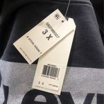 Levi's NWT Crewneck Sweatshirt Black Silver Glitter size 3X Photo 4