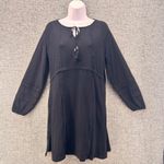 Coolibar Womens Dress Size XS UPF 50 Peasant Summer Boho Travel Sea Sustainable Black Photo 0