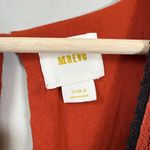 Maeve  Anthropologie Desert Embroidered Jumpsuit Women's 2 Orange Wide Leg Crop Photo 10