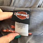 Harley Davidson Y2K VTG.  GRAY‎ LOGO SEQUIN TANK TOP SMALL #2 Photo 8