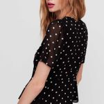 Wilfred White With Black polka dot Blouse Photo 9