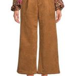 A loves A  Brown Wide-Leg Cropped Pants Photo 0