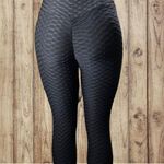 Scrunched up butt lifting leggings TikTok yoga pants Black Size M Photo 0