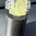 Tanzania Imperial Opal Sterling Silver Ring Green Photo 0