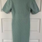 Novelty Knit Button Dress Green Photo 1