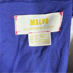 Anthropologie Maeve Blue Polka Dot Eyelet Jumpsuit Photo 4