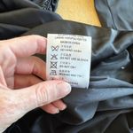 Nana Jacqueline Michelle Fur Trim Mini Dress in Black Photo 5