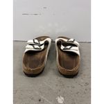 Birkenstock Arizona Womens Sandals White Size 41 Comfort Slip-On Casual Shoe Photo 1