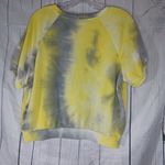Painted Threads  Yellow and Gray Tie-Dye Women's Top Photo 7