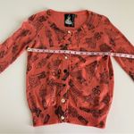 Twelve By Twelve Coral Pink and Black Fashionista Women Print Cardigan Medium Photo 1